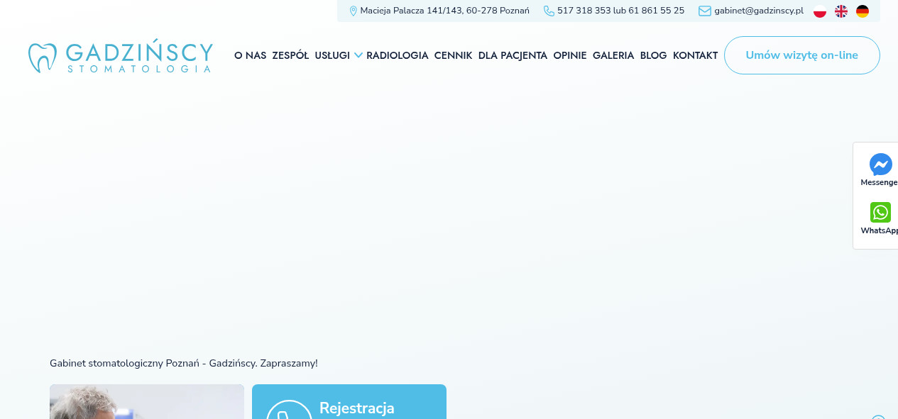 Gadzińscy Stomatologia