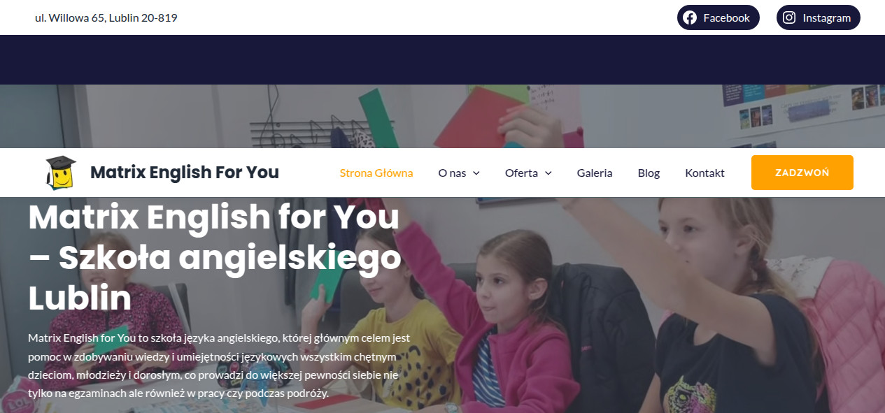 Matrix English for You – Szkoła języka angielskiego Lublin