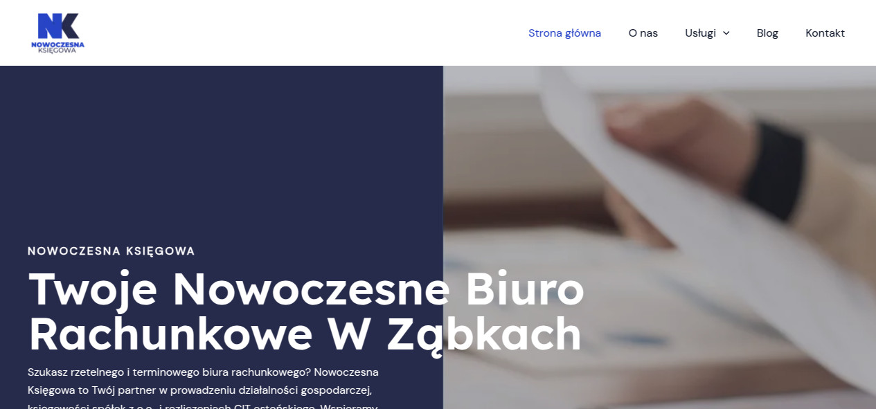 Biuro Rachunkowe – Nowoczesna Księgowa