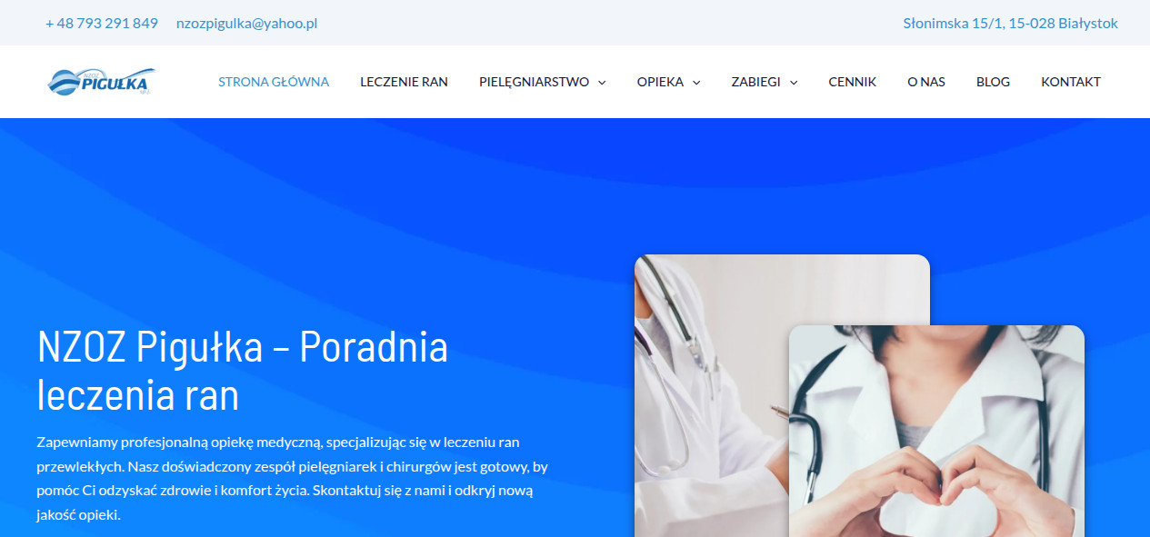 NZOZ Pigułka – Poradnia leczenia ran