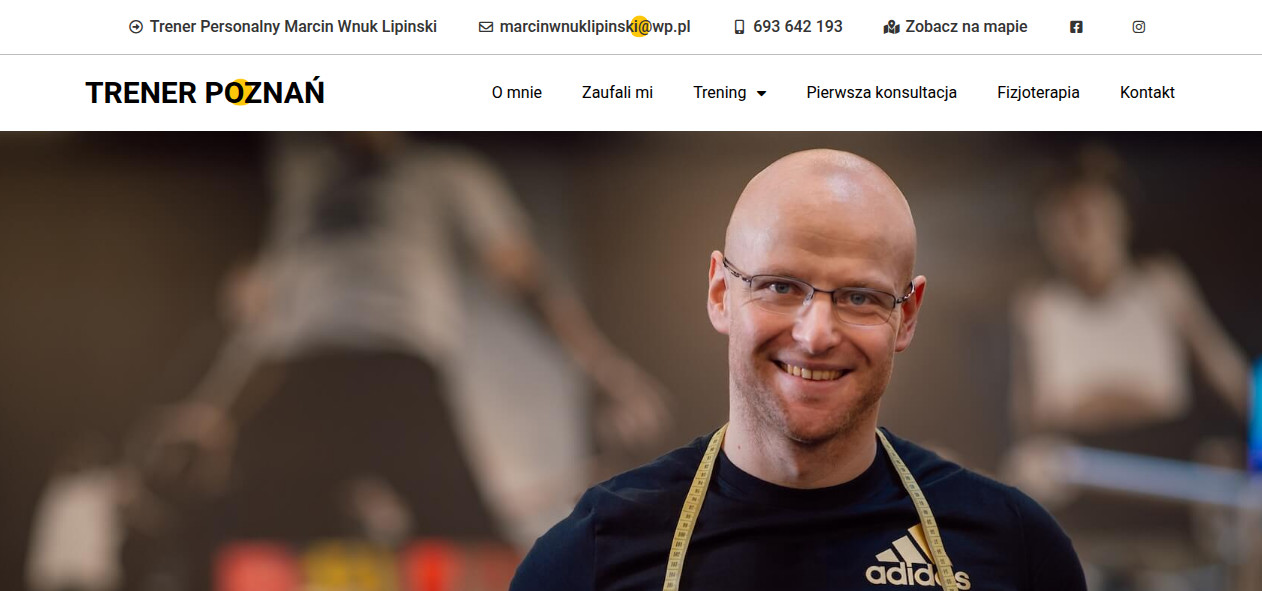 Marcin Wnuk Lipinski – Trener personalny Poznań