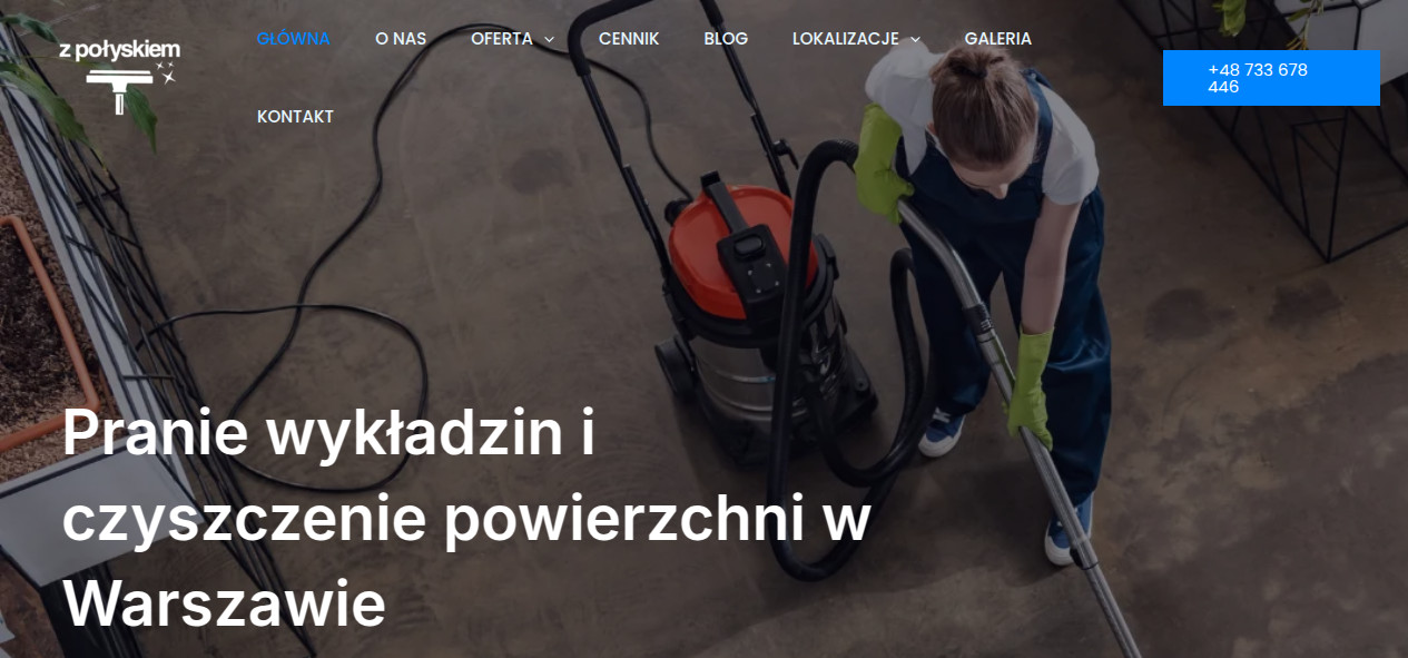 Z Połyskiem – firma sprzątająca Warszawa